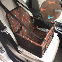 HKM-507475 Pet Car Seat Bag with Thickened Cushion and Anti-Dirty Design, Available in Multiple Colors, 40x30x25cm