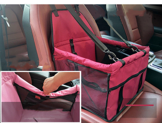 HKM-507475 Pet Car Seat Bag with Thickened Cushion and Anti-Dirty Design, Available in Multiple Colors, 40x30x25cm