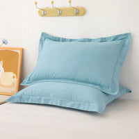 HKM-507603 Cotton Pillowcases Set for Standard Beds in Multiple Stylish Colors