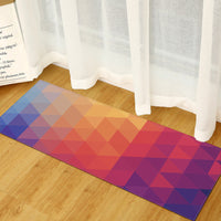 HKM-507667 Customized Non-Slip Landscape Bathroom and Kitchen Carpet - Polyester Fiber, Multiple Sizes