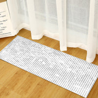 HKM-507667 Customized Non-Slip Landscape Bathroom and Kitchen Carpet - Polyester Fiber, Multiple Sizes