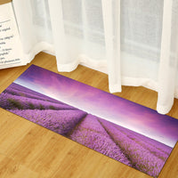 HKM-507667 Customized Non-Slip Landscape Bathroom and Kitchen Carpet - Polyester Fiber, Multiple Sizes