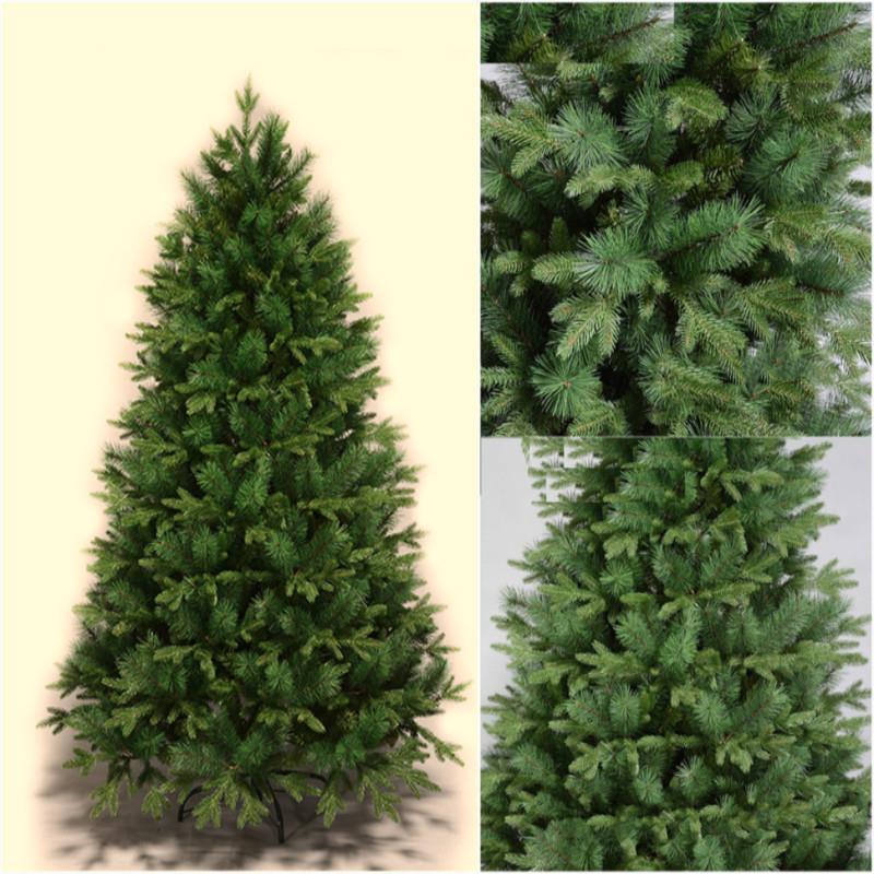 HKM-507731 Pine Needle PE Christmas Tree with Stainless Steel Frame - 1.2 m