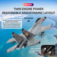 HKM-507923 2.4G Remote Control Foam Airplane J-11 Fighter Jet Model for Beginners