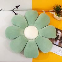HKM-508115 Custom Soft Plush Daisy Flower Seat Cushion - Adorable Flower-Shaped Throw Pillow for All Ages