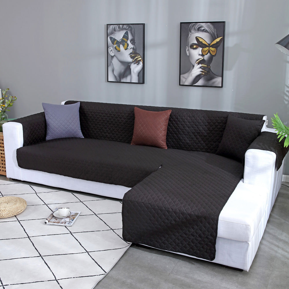 HKM-508179 Universal Waterproof Chaise Longue Sofa Cover for Modular Sofas in Modern Design