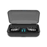 HKM-508179 Waterproof Bluetooth Headset with Battery Display, Voice Control, and Multi-Point Connection - Stereo Sound