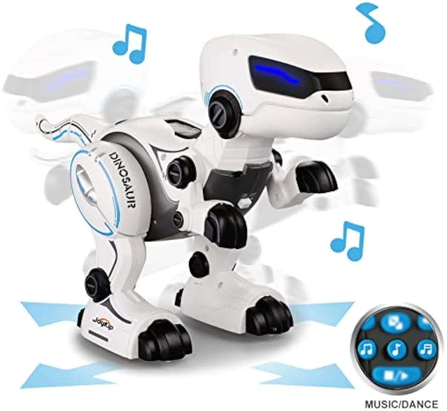 HKM-508243 Remote Control Dinosaur Robot Toy with Gesture Induction and Music for Kids