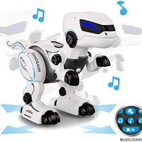 HKM-508243 Remote Control Dinosaur Robot Toy with Gesture Induction and Music for Kids