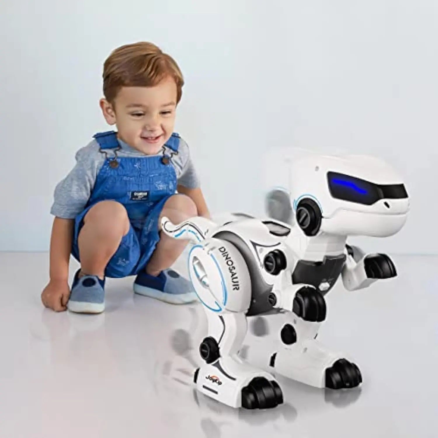 HKM-508243 Remote Control Dinosaur Robot Toy with Gesture Induction and Music for Kids