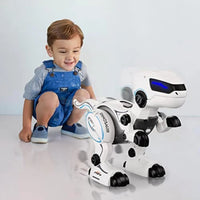 HKM-508243 Remote Control Dinosaur Robot Toy with Gesture Induction and Music for Kids
