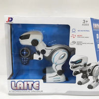 HKM-508243 Remote Control Dinosaur Robot Toy with Gesture Induction and Music for Kids