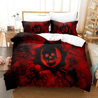 HKM-508435 Dark Satan Theme Down Quilt Cover Set - Various Sizes Available