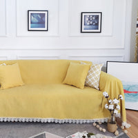 HKM-508499 Universal Nordic Style Chenille Sofa Cover in Multiple Colors