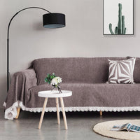 HKM-508499 Universal Nordic Style Chenille Sofa Cover in Multiple Colors