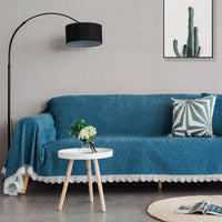 HKM-508499 Universal Nordic Style Chenille Sofa Cover in Multiple Colors