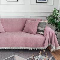 HKM-508499 Universal Nordic Style Chenille Sofa Cover in Multiple Colors