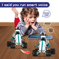 HKM-509011 5-in-1 Steam App Programming Building Block Set for Kids, Educational DIY Assembly Robot Toys, Age 8+