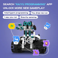 HKM-509011 5-in-1 Steam App Programming Building Block Set for Kids, Educational DIY Assembly Robot Toys, Age 8+
