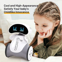 HKM-509075 Interactive Programming Robot Toy for Kids - RC Educational Robot with Light & Sound Features, Ages 2 & Up