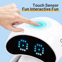 HKM-509075 Interactive Programming Robot Toy for Kids - RC Educational Robot with Light & Sound Features, Ages 2 & Up
