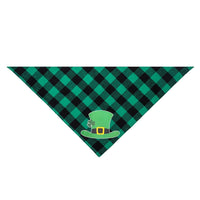HKM-509139 Cartoon Triangle Dog Scarf – Cotton Pet Slobber Towel for All Seasons