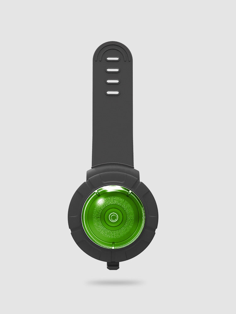 HKM-509139 LED Dog Walking Light Pendant - USB Rechargeable Anti-Lost Light for Medium Dogs - Available in Red, Green, and Blue