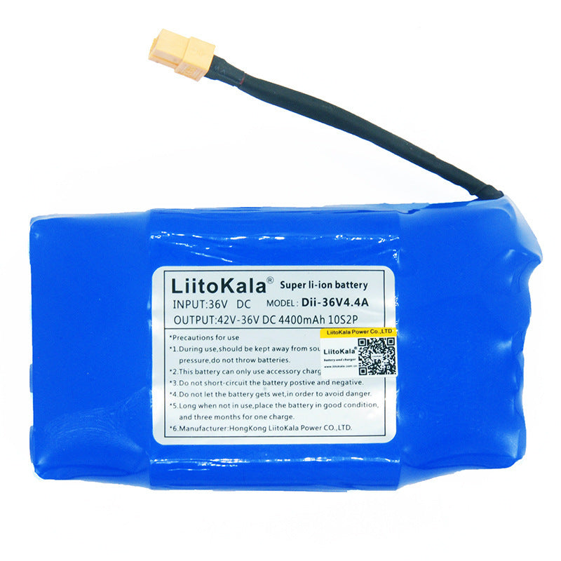 HKM-509459 36V 4.4Ah Lithium Battery Pack with Built-In Protection Circuit