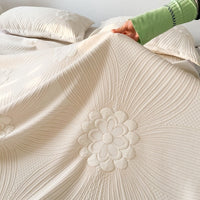 HKM-509587 Cozy Gauze Towel Quilt for Air Conditioning - Multiple Sizes and Floral Patterns Available