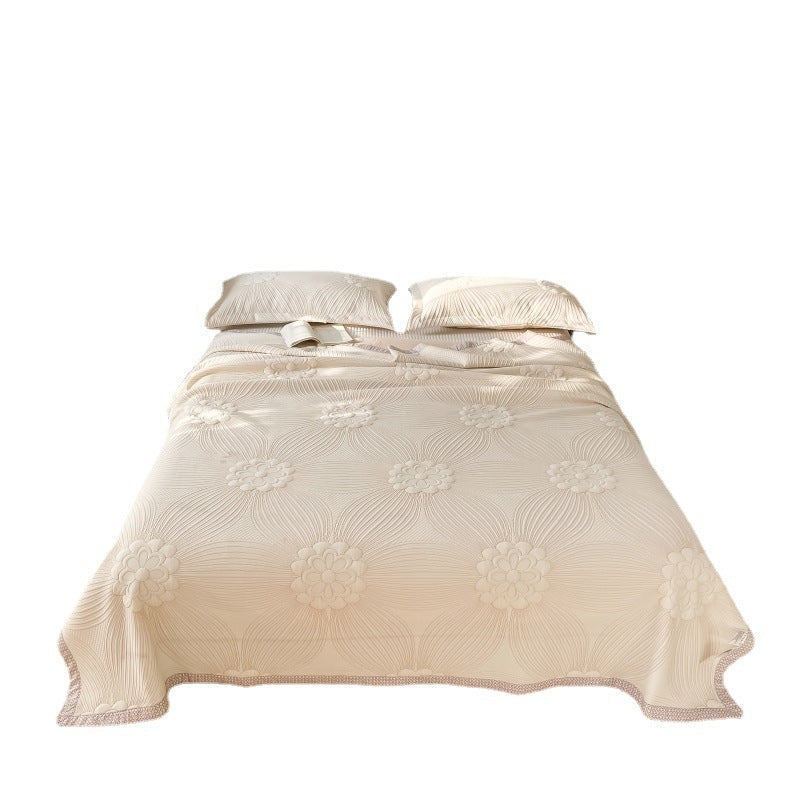 HKM-509587 Cozy Gauze Towel Quilt for Air Conditioning - Multiple Sizes and Floral Patterns Available