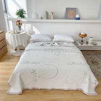 HKM-509587 Cozy Gauze Towel Quilt for Air Conditioning - Multiple Sizes and Floral Patterns Available