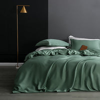 HKM-509587 Tencel Double-Sided Duvet Cover Set with Pillowcases and Sheet - Various Sizes Available