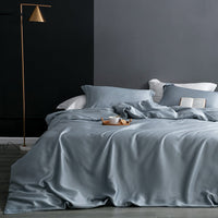HKM-509587 Tencel Double-Sided Duvet Cover Set with Pillowcases and Sheet - Various Sizes Available