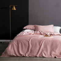HKM-509587 Tencel Double-Sided Duvet Cover Set with Pillowcases and Sheet - Various Sizes Available