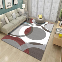 HKM-509651 Cartoon Printed Polyester Fiber Floor Mats for Living Room and Bedroom
