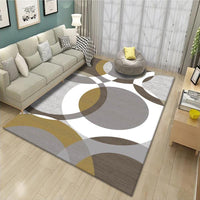 HKM-509651 Cartoon Printed Polyester Fiber Floor Mats for Living Room and Bedroom