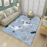 HKM-509651 Cartoon Printed Polyester Fiber Floor Mats for Living Room and Bedroom