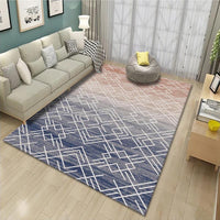 HKM-509651 Cartoon Printed Polyester Fiber Floor Mats for Living Room and Bedroom