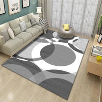 HKM-509651 Cartoon Printed Polyester Fiber Floor Mats for Living Room and Bedroom