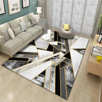 HKM-509651 Cartoon Printed Polyester Fiber Floor Mats for Living Room and Bedroom