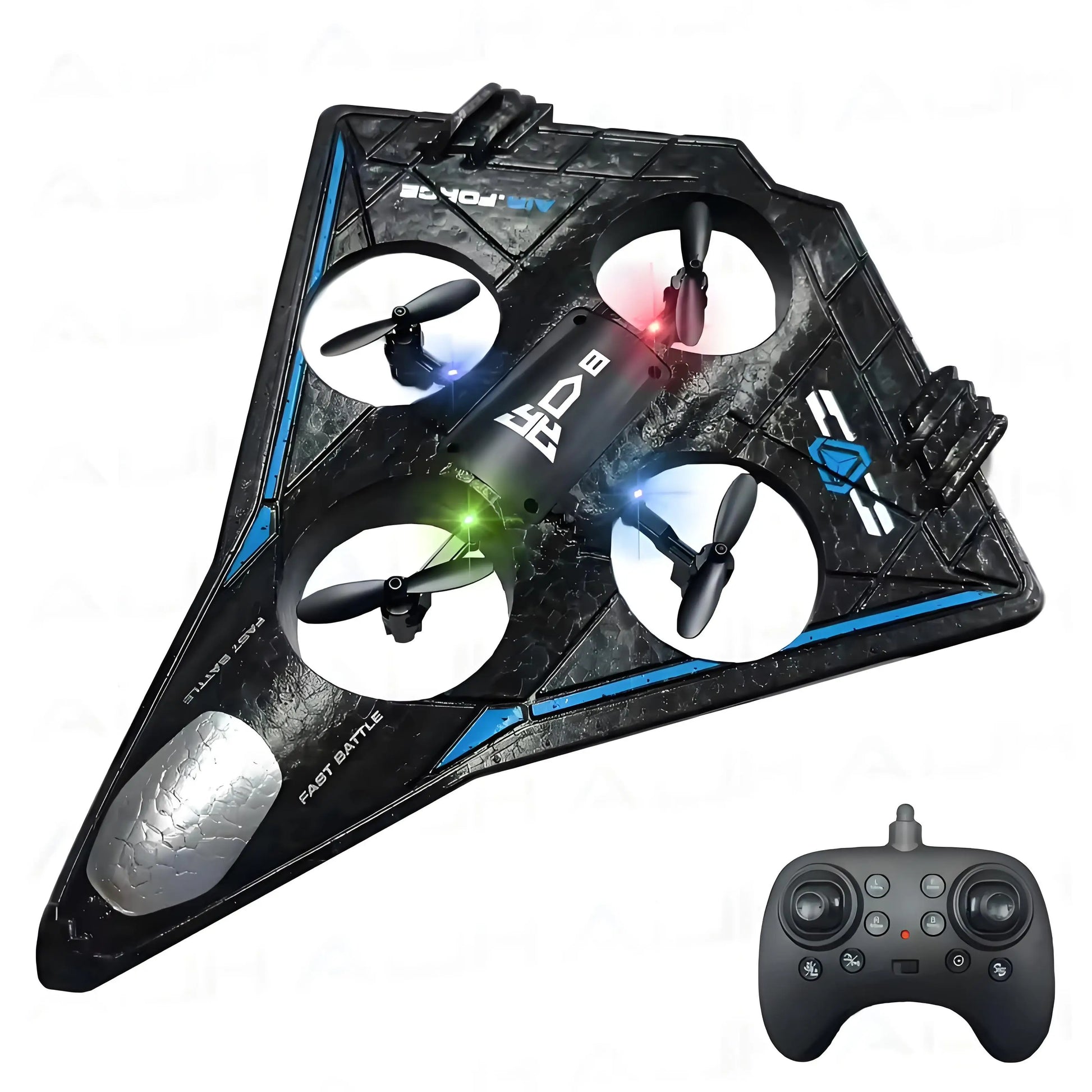 HKM-509843 360° Flip Remote-Controlled Foam Drone - Outdoor Flying with Brushless Motor in Headless Mode