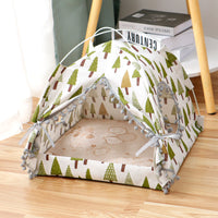 HKM-509971 Cat Tent Cat Cat House Enclosed Pet Bed