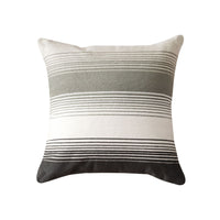 HKM-509971 Nordic Simple Embroidered Pillow Cover - Cotton Cushion with Stripes for Home Décor