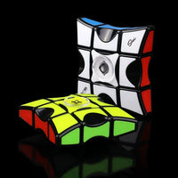 HKM-510163 QiYi 1x3x3 Spinner Magic Cube Educational Toy for Kids - Magnetic Finger Speed Puzzle