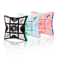 HKM-510163 QiYi 1x3x3 Spinner Magic Cube Educational Toy for Kids - Magnetic Finger Speed Puzzle