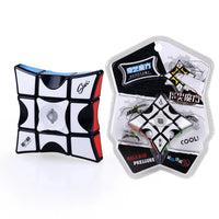 HKM-510163 QiYi 1x3x3 Spinner Magic Cube Educational Toy for Kids - Magnetic Finger Speed Puzzle
