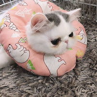 HKM-510291 Soft Headgear Collar for Cats - Anti-Scratch and Anti-Licking, Multiple Sizes Available