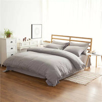 HKM-510355 Floral Pattern Bedding Set – 4-Piece Modern and Simple Design for 1.5m Bed, Made of Polyester Fiber