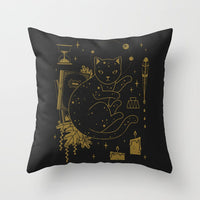 HKM-510867 Halloween Cartoon Pillowcase Cover - Peach Skin Material, 45x45 cm, PP Cotton Filling