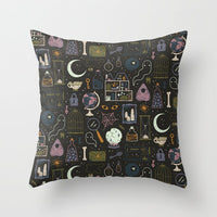 HKM-510867 Halloween Cartoon Pillowcase Cover - Peach Skin Material, 45x45 cm, PP Cotton Filling
